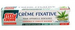 Crème fixative pour prothèse dentaire