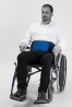 Ceinture ventrale Salvaclip Comfort pour fauteuil roulant