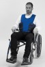 Veste de maintien Salvaclip Comfort pour fauteuil roulant