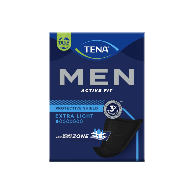 Tena Men Level 0 - Protective Shield | Protection anatomique homme | Sen'Up