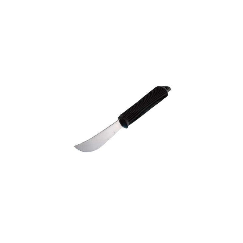 Couteau avec manche ergonomique noir