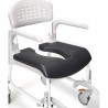 Assise ouverte Comfort pour chaise roulante de douche Clean