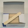 Boîte de 100 abaisse-langue en bois