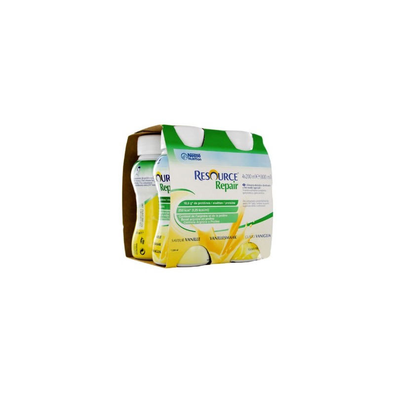 Nestlé Resource® REPAIR - 4 x 200 ml - Vanille