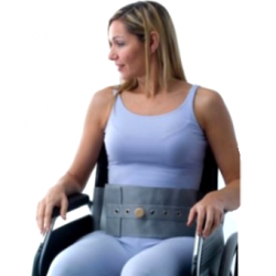 Ceinture ventrale et magnétique pour fauteuil roulant - Medium ergonomique